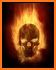 Flame Skull Wallpaper Themes related image