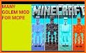 Many B Golem Mod for Minecraft PE related image