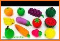 Fruits and Vegetable - How to Draw & Color Fruits related image