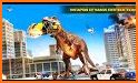 Dinosaur City Rampage Angry Dinosaur Attack Games related image