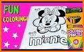 Minnie Mouse Coloring book related image