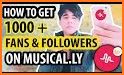 Get Fans Followers for Musically : Grow Fans Likes related image