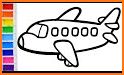 Plane Coloring Book related image