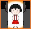 Chibi Maruko Chan Stickers For Whatsapp related image