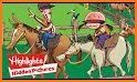 Kids Horses Slide Puzzle related image