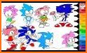 The hedgehog coloring  and drawing book related image