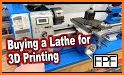 Lathe 3D related image