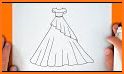 How to Draw Dress Step by Step related image