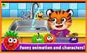 Funny Food! Kids Learning Games 4 Toddler ABC Math related image