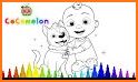 Cocomelon Coloring Book related image