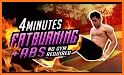 Abs workout - fat burning at home related image