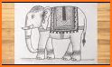 Elephant Sketch Theme related image