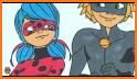 Ladybug Superhero Coloring Game related image