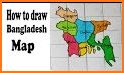 বাংলাদেশের মানচিত্র - বাংলাদেশের ম্যাপ - bd map related image