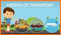 Kids Words | Transport, Jobs related image