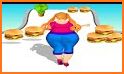 Fat Body 2 fit race food run girl racing game 3d related image