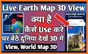 Live Satellite View - World Map 3D, Earth Map HD related image