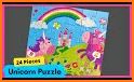 Unicorn Puzzle Game related image