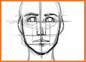 Face Drawing Step by Step related image