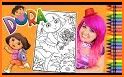 Dora Coloring related image