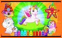 Unicorn Color by Number Game related image