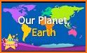 World Continents & Oceans - Montessori Geography related image