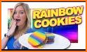 Candy Rainbow Cookie Make & Bake related image