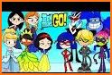 teen coloring titans go game related image