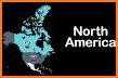 America North & South quiz – flags, capitals, maps related image