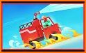 Dinosaur Fire Truck - Firefighting games for kids related image