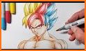 Draw Goku Super Saiyan - Steps by Steps related image