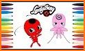 Livre De Coloriage LadyBug Et CatNoir (Miraculous) related image