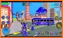 Fly Bus Robot Helicopter Car Transform Robot Games related image