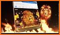 Wild Roar Lion Keyboard Theme related image