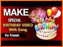 Happy Birthday Video Maker with Song related image