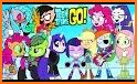 Teen Coloring Book Titans Go Go Go related image