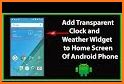 Weather & Clock Widget Android related image