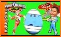 Egg Surprize Power Hero Rangers Super Dino Go Fury related image