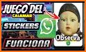 juego del calamar stickers related image