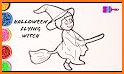 Halloween Coloring Book Glitter related image