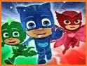 Jigsaw Pj Hero Masks Puzzle Games related image