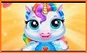 my little unicorn coloring pony game related image