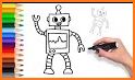 Robots Coloring And Game related image