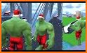 Incredible Monster Green Super City Hero Battle related image