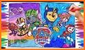 Coloring Book Paw Dogs Patrol related image