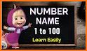 1 to 100 number spelling learning app for kids Pro related image