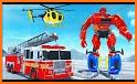 Firefighter Robot Transform Fire Truck Robot Games related image