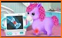 Unicorn Baby Pet Vet Care Game related image