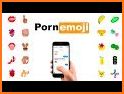 Flirty emoji : adult stickers - dirty emoji related image