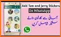 Tom and Jerry Stickers for WhatsApp related image